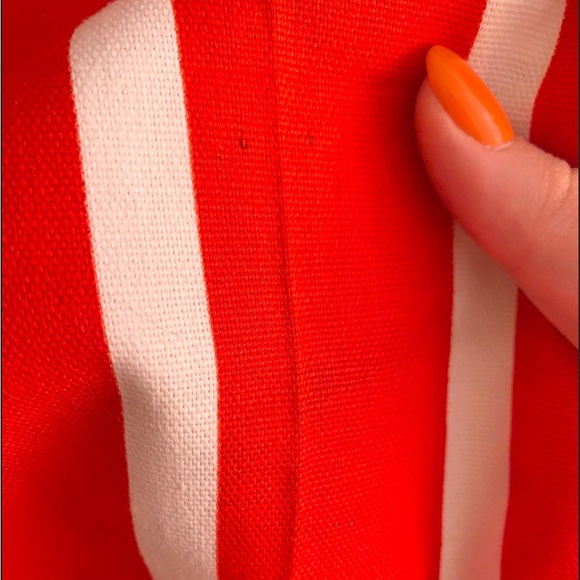 Vintage DEADSTOCK 70s Striped Bellbottom Flare Jeans, Americana, Clown Core - Picture 11 of 11